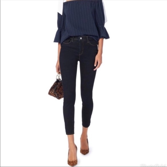 L'AGENCE Denim - L’Agence | Margot High Rise Skinny Jeans Midnight